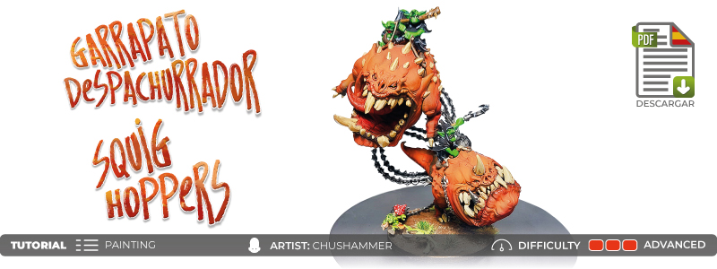 Warhammer squig - Advanced Painting Tutorial